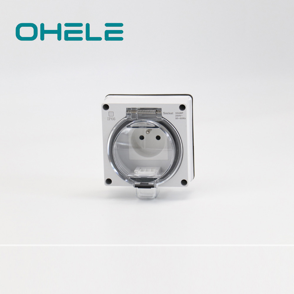 100% Original Wiring Outlets In Parallel - 1 Gang French Socket – Ohom