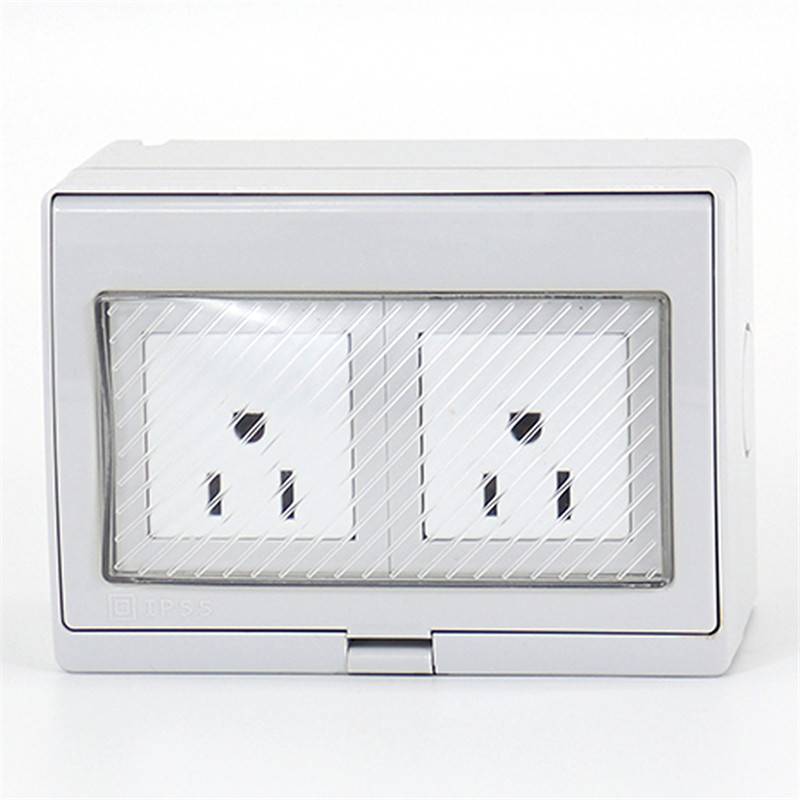 IP55 Waterproof socket and switch for outdoor