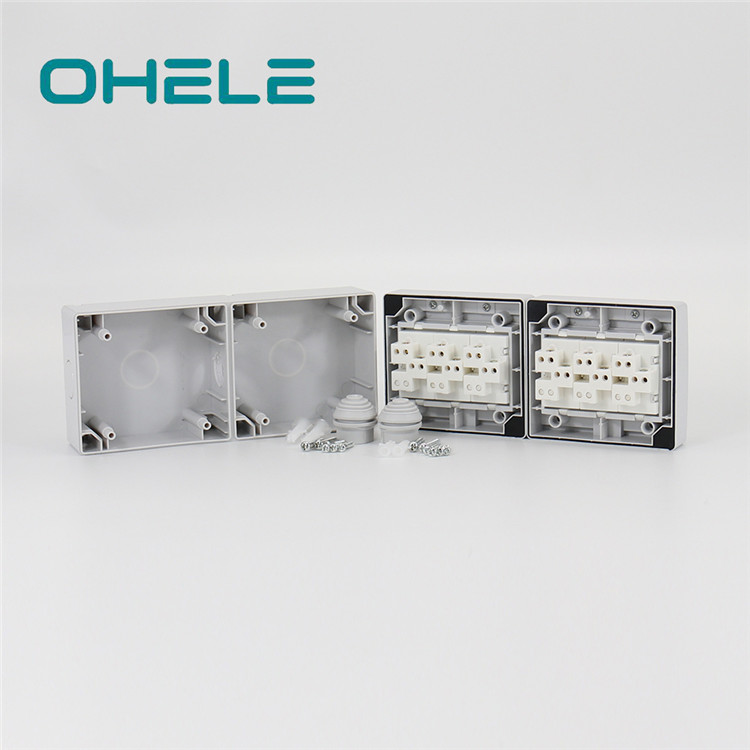 Threaded Pipe Connectors Designer Plug Sockets - 6 Gang switch – Ohom