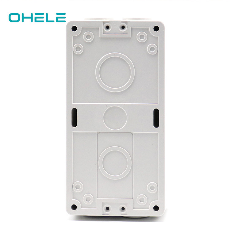 China Cheap price Weatherproof Double Socket - Four way waterproof box without Lamp – Ohom