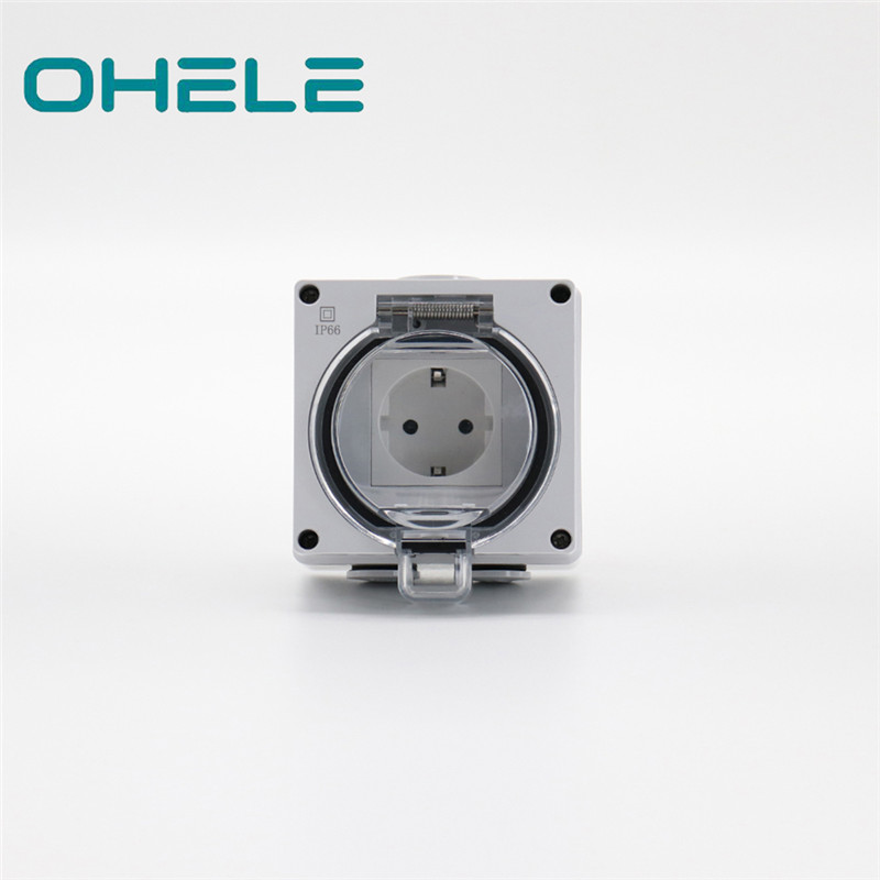 Factory wholesale Wireless Outlet Switch - 1 Gang German(EU) Socket – Ohom