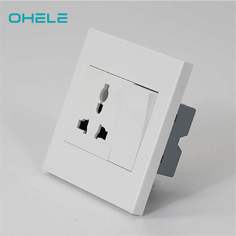 Factory selling Wall Socket Amps - 1 Gang Multi-function Socket+1 Gang Switch – Ohom