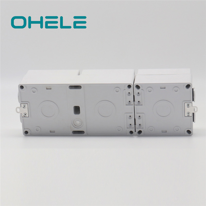 OEM/ODM Manufacturer Usb Electrical Outlet - 1 Gang Switch + 2 Gang UK Socket – Ohom