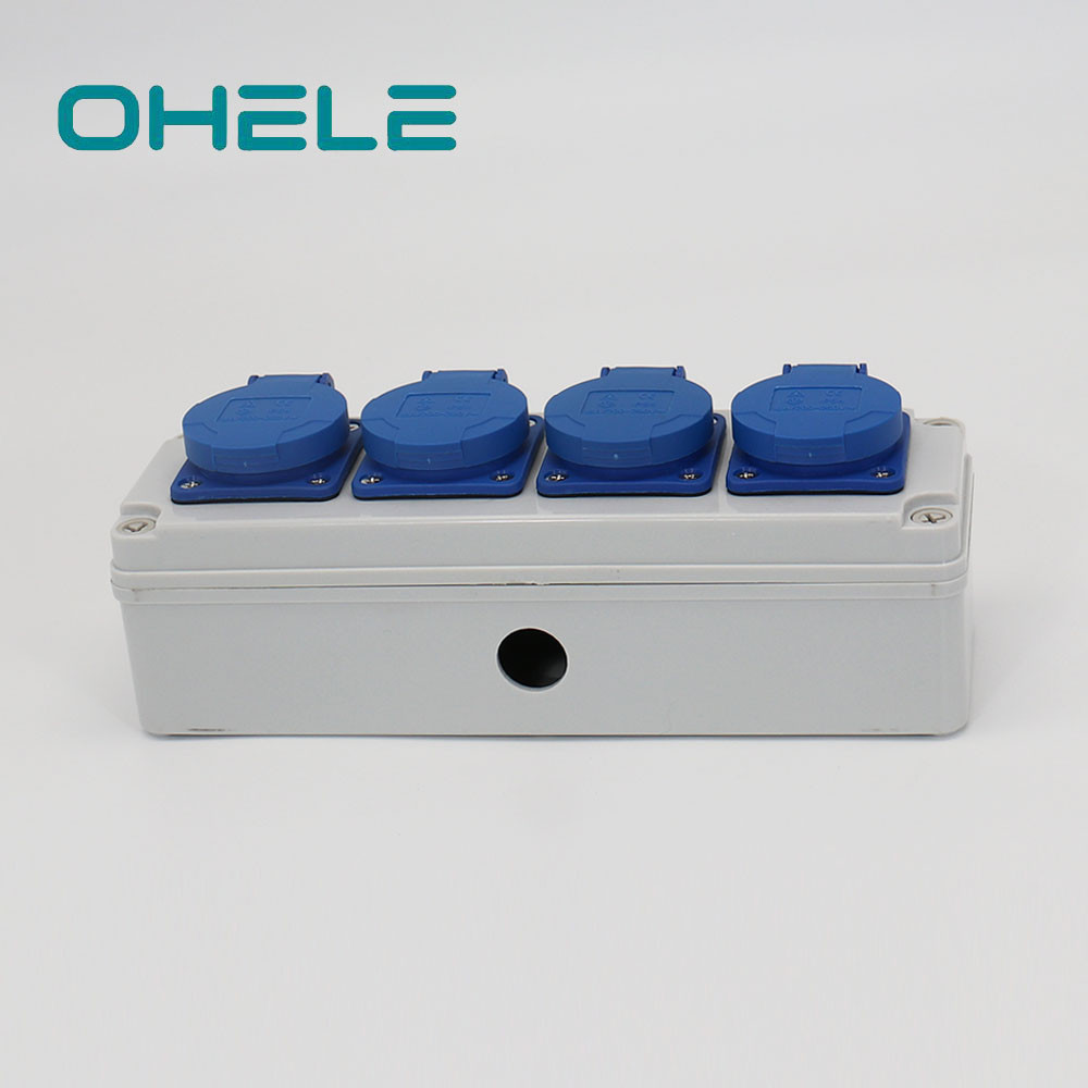 Manufacturer for Washer Dryer Electrical Outlet - 4 Gang Multi-function Socket – Ohom