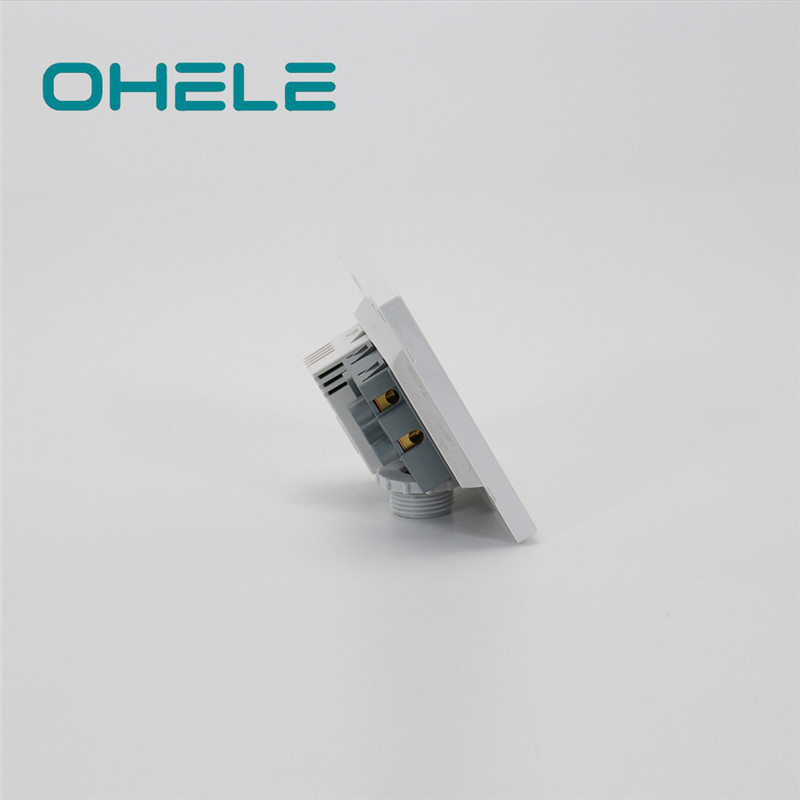 China wholesale Wall Tile Clips - 1 Gang UK Socket+1 Gang USB – Ohom