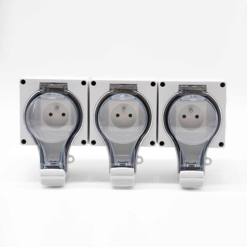 Hex Nipple Types Plug In Outlet Switch - 3 Gang French Socket – Ohom Featured Image