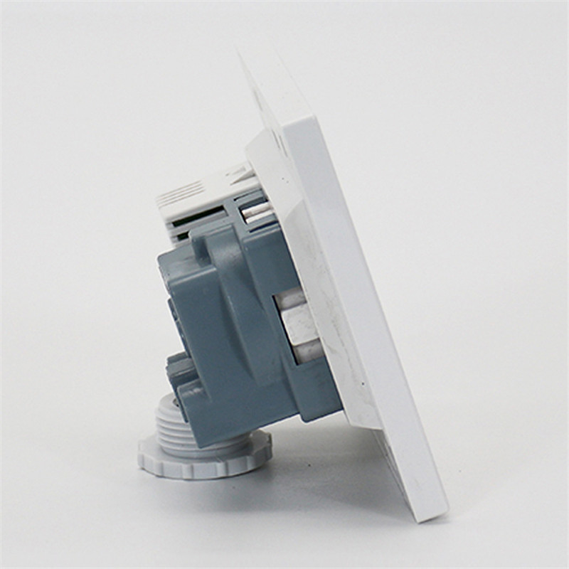 High Performance Types Of Wall Outlet Plugs - 1 Gang German(EU) Socket+1 Gang USB – Ohom