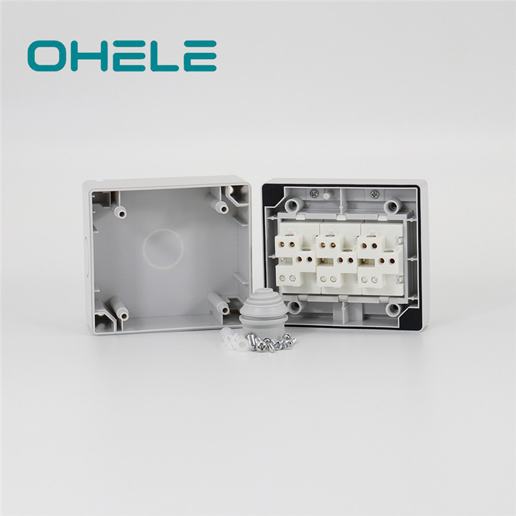 100% Original Wiring Outlets In Parallel - 3 Gang switch – Ohom