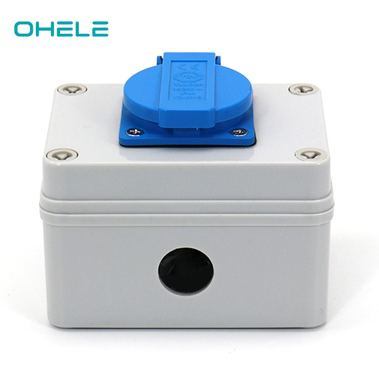100% Original Factory Push Button Toggle Switch - 1 Gang German(EU) Socket – Ohom