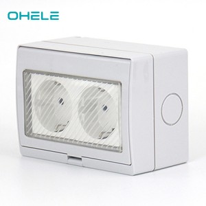 Reasonable price for Push Button Timer Switch - 2 Gang German(EU) Socket – Ohom