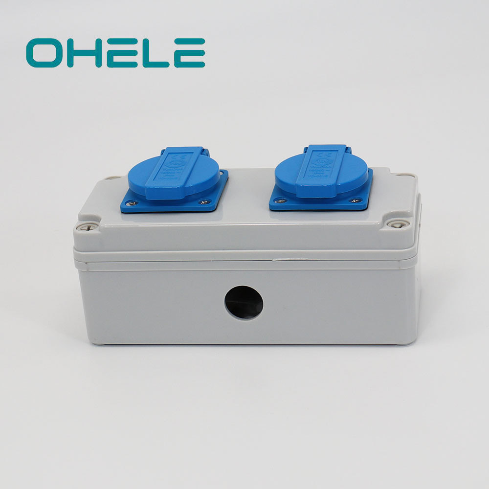 Quality Inspection for Weatherproof Electrical Sockets - 2 Gang French Socket – Ohom