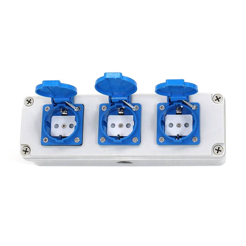 German type waterproof socket and switch for outdoor