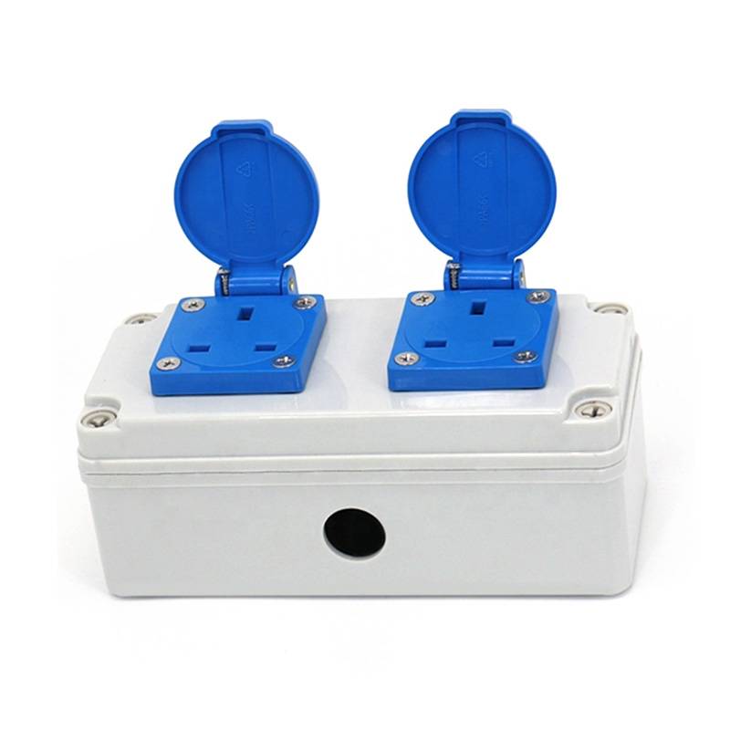 IP44 13A 250V UK waterproof switch and sockets