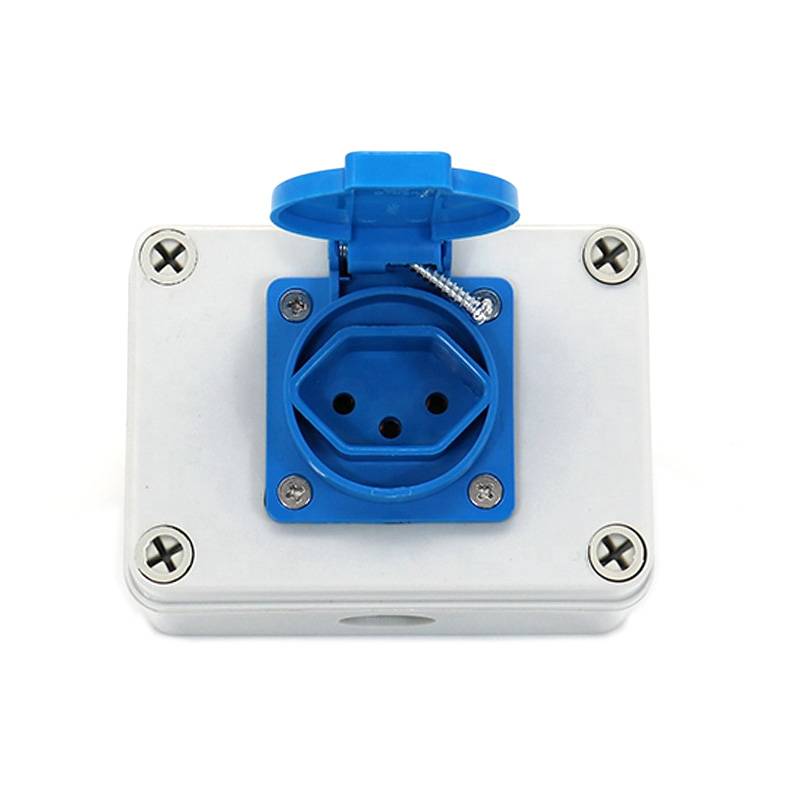 Hex Pipe Nipple Plug Sockets And Light Switches - 1 Gang Swiss Socket – Ohom