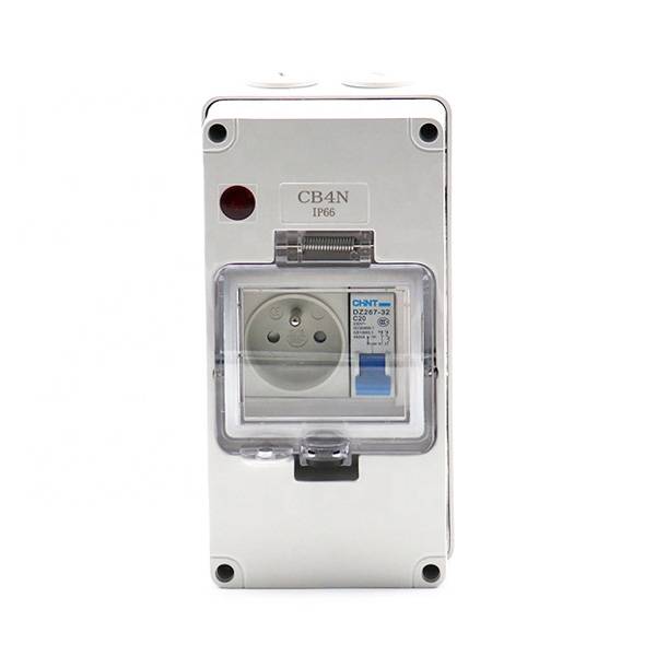 New Arrival China Double Switched 13a Outdoor Socket - 1 Gang RCD + 1 Gang French Socket – Ohom