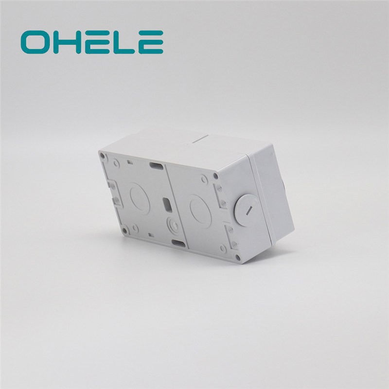 Wholesale Price Waterproof 2 Pin Plug And Socket - 2 Gang Multi-function Socket – Ohom
