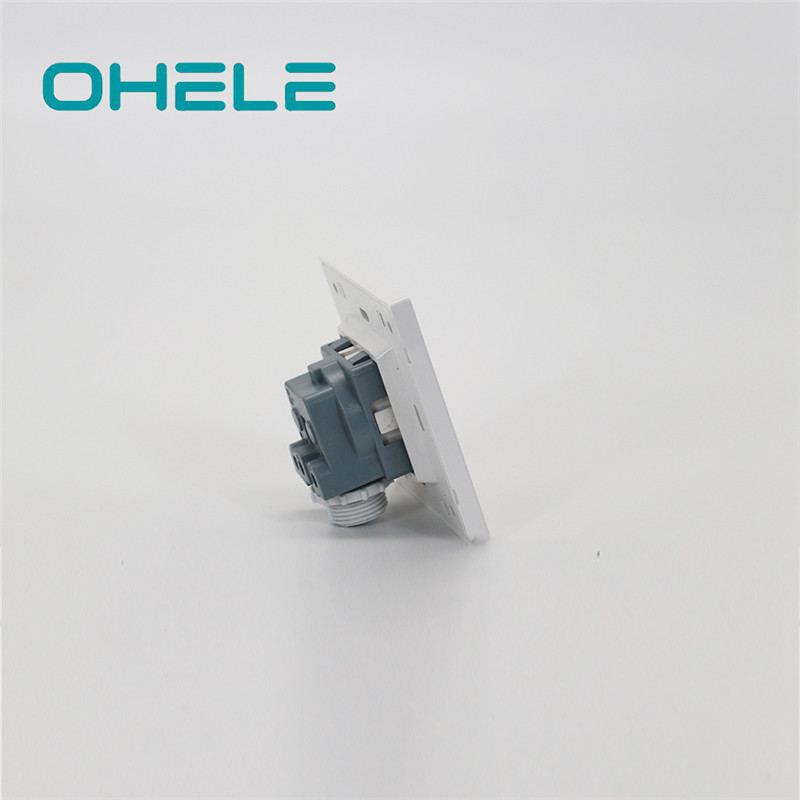 Professional Design Three Pin Wall Socket - 1 Gang German(EU) Socket – Ohom