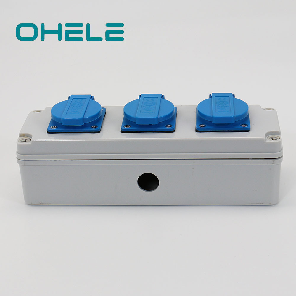 Good Quality External Plug Socket - 3 Gang Swiss Socket – Ohom