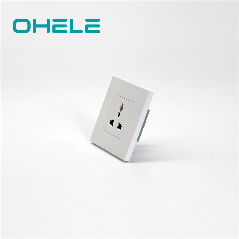 2020 wholesale price Wall Tile Leveling Clips - 1 Gang Multi-function Socket – Ohom