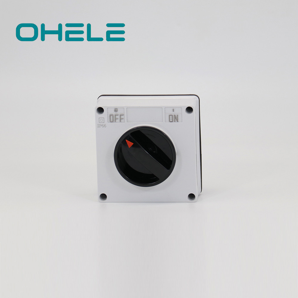 Female Threaded Nipple Single Cooker Switch - 1 Gang switch – Ohom