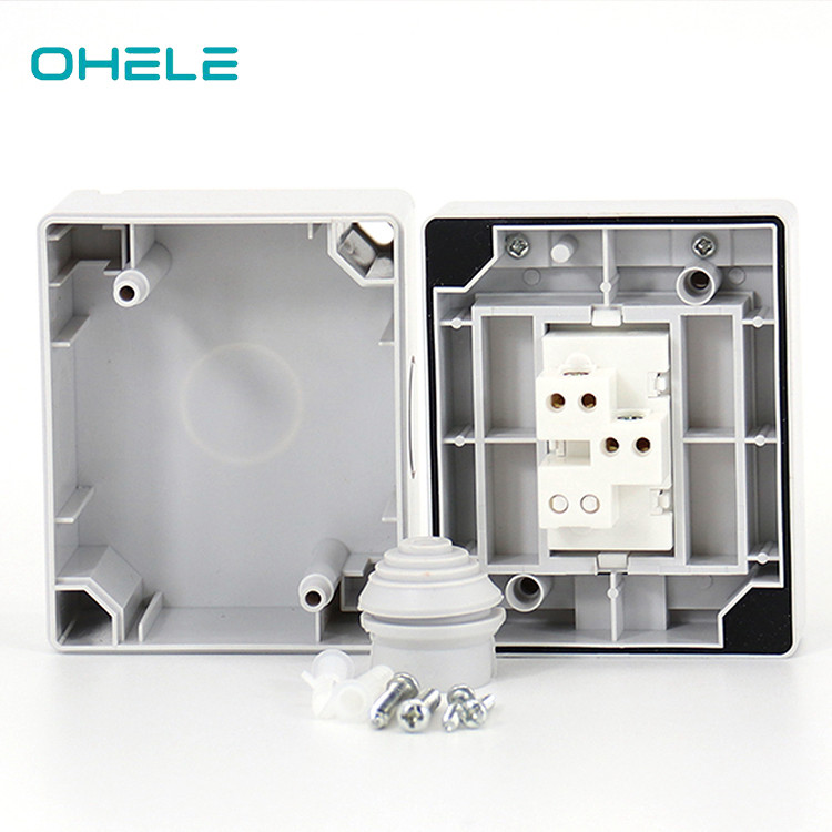 Factory Outlets Surface Mount Electrical Outlet - IP55 waterproof 1 Gang switch – Ohom
