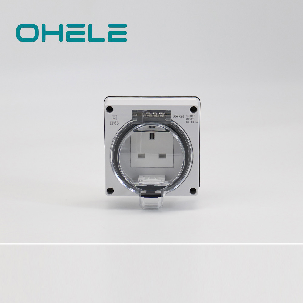 Hydraulic Hose Nipple Combined Switch Socket - 1 Gang UK Socket – Ohom