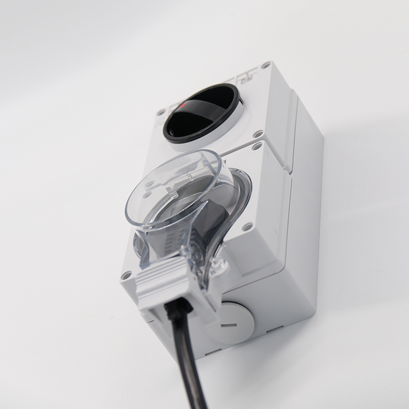 Barb Hose Electric Socket And Plug - 1 Gang Switch + 1 Gang US Socket – Ohom