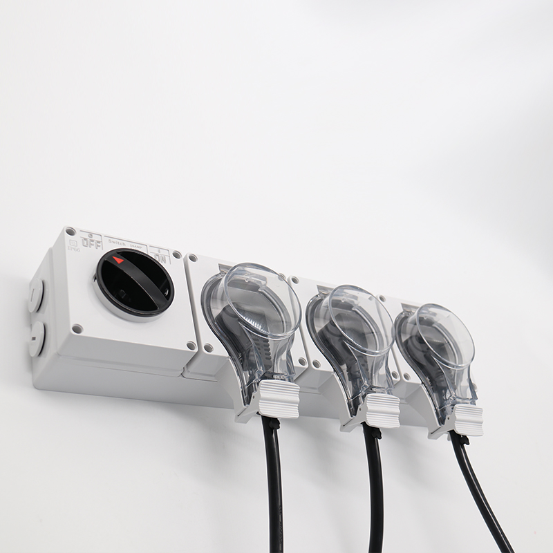 Renewable Design for Wireless Electrical Outlet - 1 Gang Switch + 3 Gang German(EU) Socket – Ohom