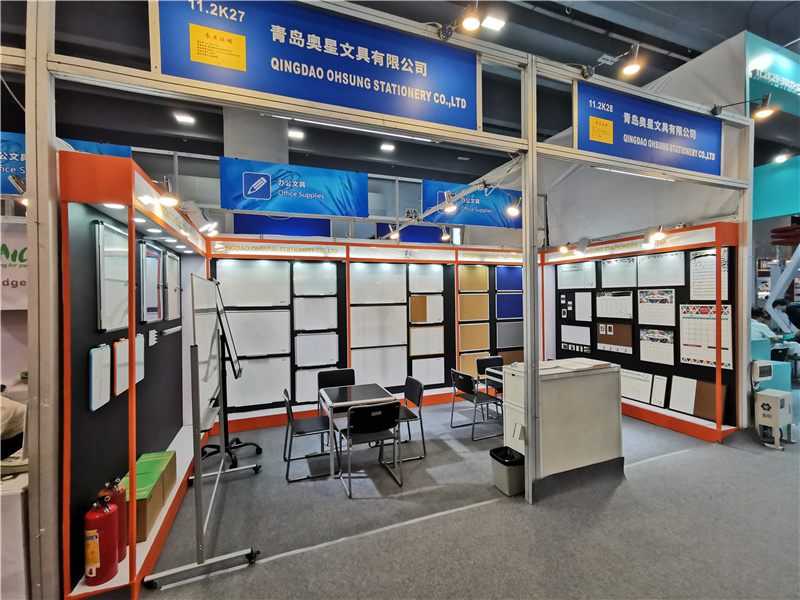 Qingdao Ohsung Stationery Participated in the 133rd Canton Fair