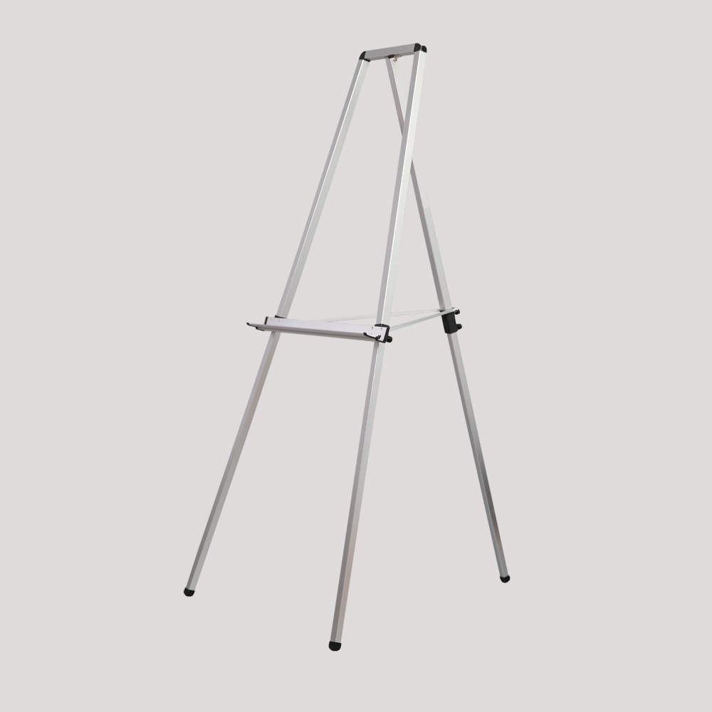 Quality Inspection For Flipchart Easel On Wheels - Aluminum whiteboard easel with folding pen-shelf – Ohsung