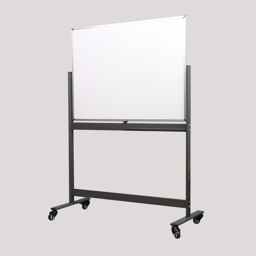 Personlized Products Magnetic Flipchart Easel - Heavy duty double sided rolling whiteboard – Ohsung