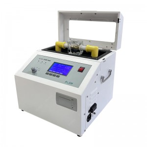PS-1001 Push Electrical bdv tester oil analysis equipment insulating oil dielectric strength tester