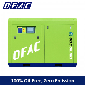 1.3MPa 0.8MPa 100% Oil-free Water Injection Screw Air Compressor Zero Emission 40m3/min with TUV Certificate