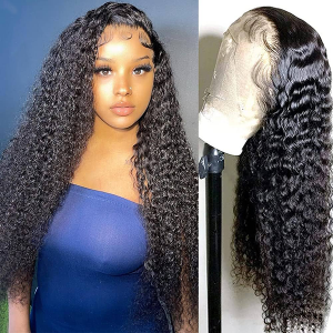 Factory Directly Sell Natural Color Lace Front Wig with Brazilian Human Hair Wig