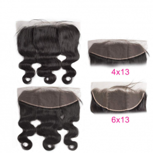 Body Wave 13X6 Ear To Ear Lace Frontals Closure With Natural Hairline