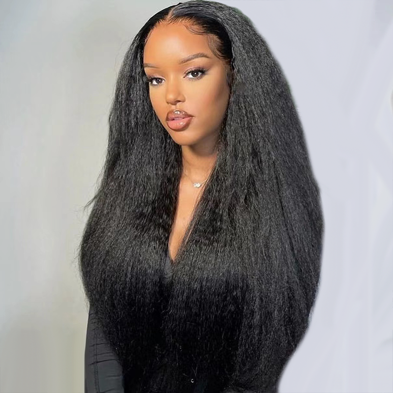 pre plucked lace front wig
