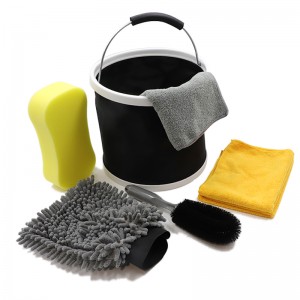 Amazing car cleaning 7 piece set  car sponge with handle