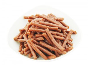 Factory Cheap Hot China Liver Filled Twisted Sticks with Chicken Natural Bone Dog Treat for Pets Chew Snacks
