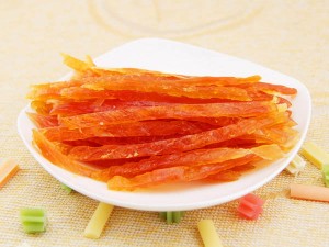 China OEM China Chicken Jerky Duck Jerky Fish Skin Sandwich Chips Slices Dices Dog Treats Dog Snacks Pet Food Pet Treats