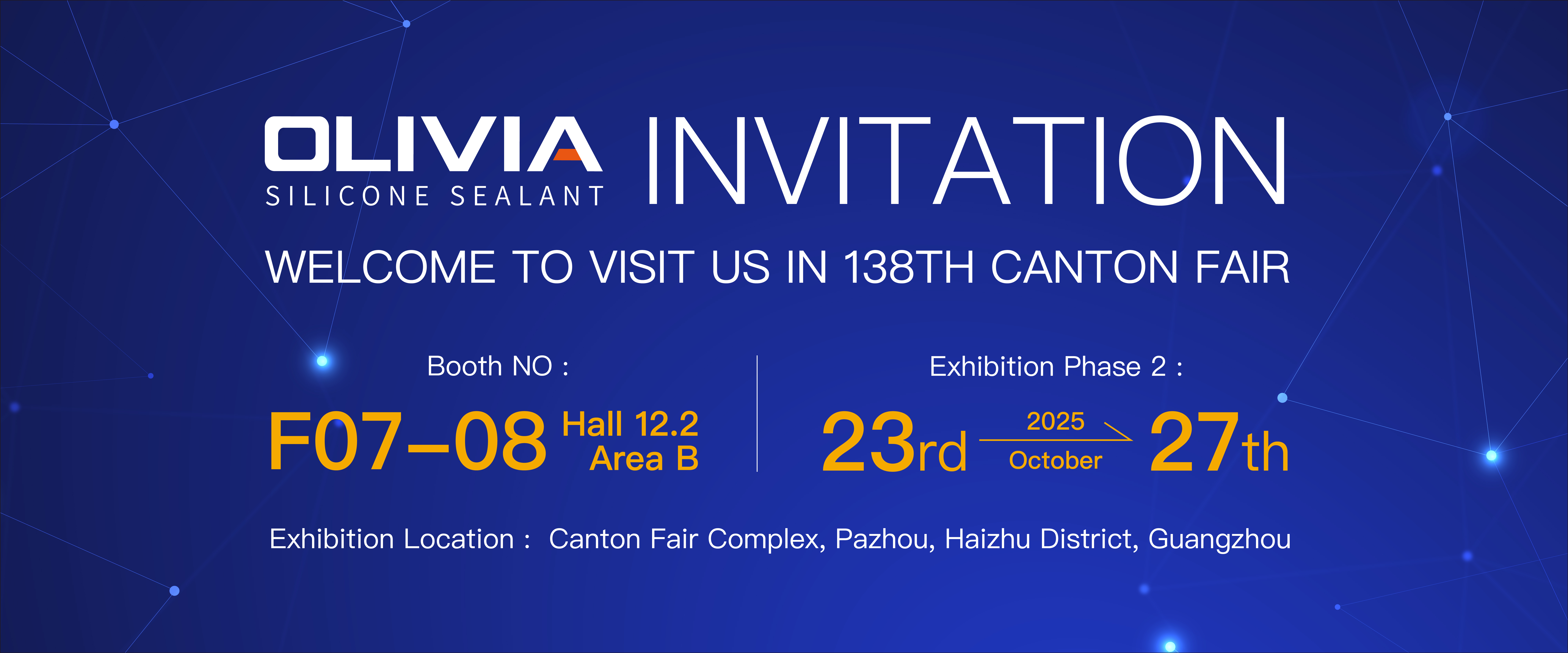 138th canton fair guangzhou olivia