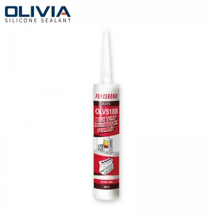 2019 China New Design 2023 New Arrival Hightemperature Fire Resistance Silicon Red Acetic Silicone Sealant for Ceramics