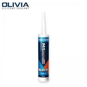 2023 Factory Low Price Windshield Seal Corner Connection MS Adhesive Sealant with Transparent and Black Color