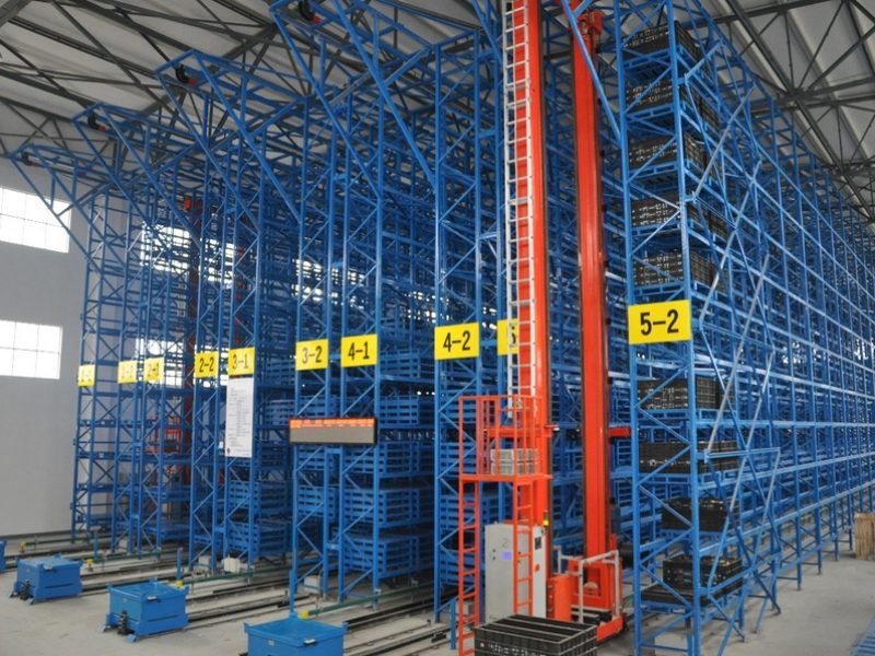 ASRS with stacker crane system (1)