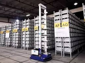 Automated multi layer ACR for warehouse storage