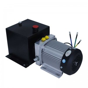 Cheap price Hydraulic Pump 12v - 24V/48V/60V/72V DC Hydraulic Power Packs with P T Port – Oumai