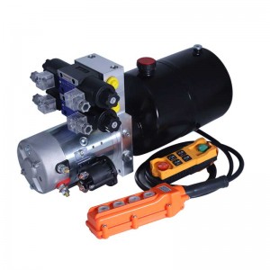 DC12V/24V 2.2KW Double Acting Hydraulic Power Packs with Wireless Remote Control