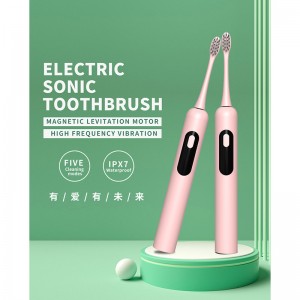 Magnetic levitation electric toothbrush adult intelligent rechargeable ultrasonic toothbrush  waterproof
