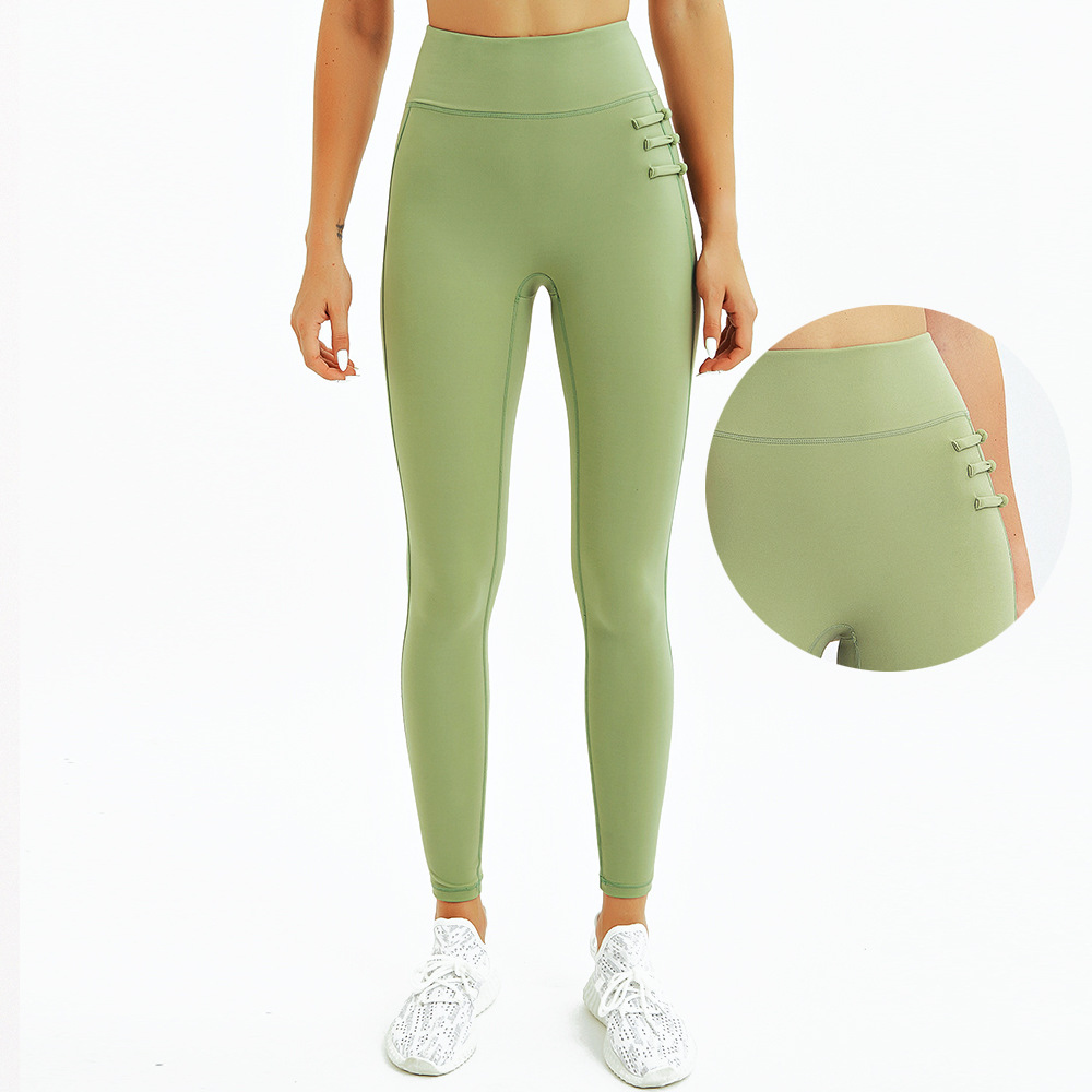  Relaxed Fit Yoga Pants Women - Full Length Workout Running  Sports Tights Butt Lift Yoga Pants J06 (Army Green, S) : Sports & Outdoors