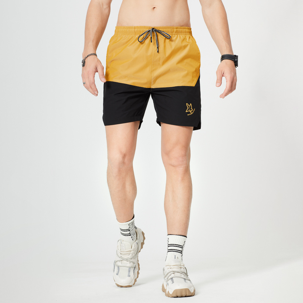 China Custom Logo New Mens Fitness Gym Running Shorts brand Workout ...