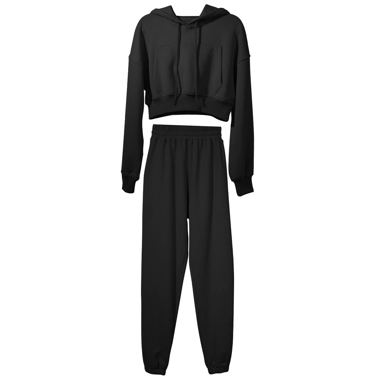 Wholesale Custom Women Casual Sweatsuit Hoodie Sweatpants Jogger Set -  China Sports Set and Womens Pants price